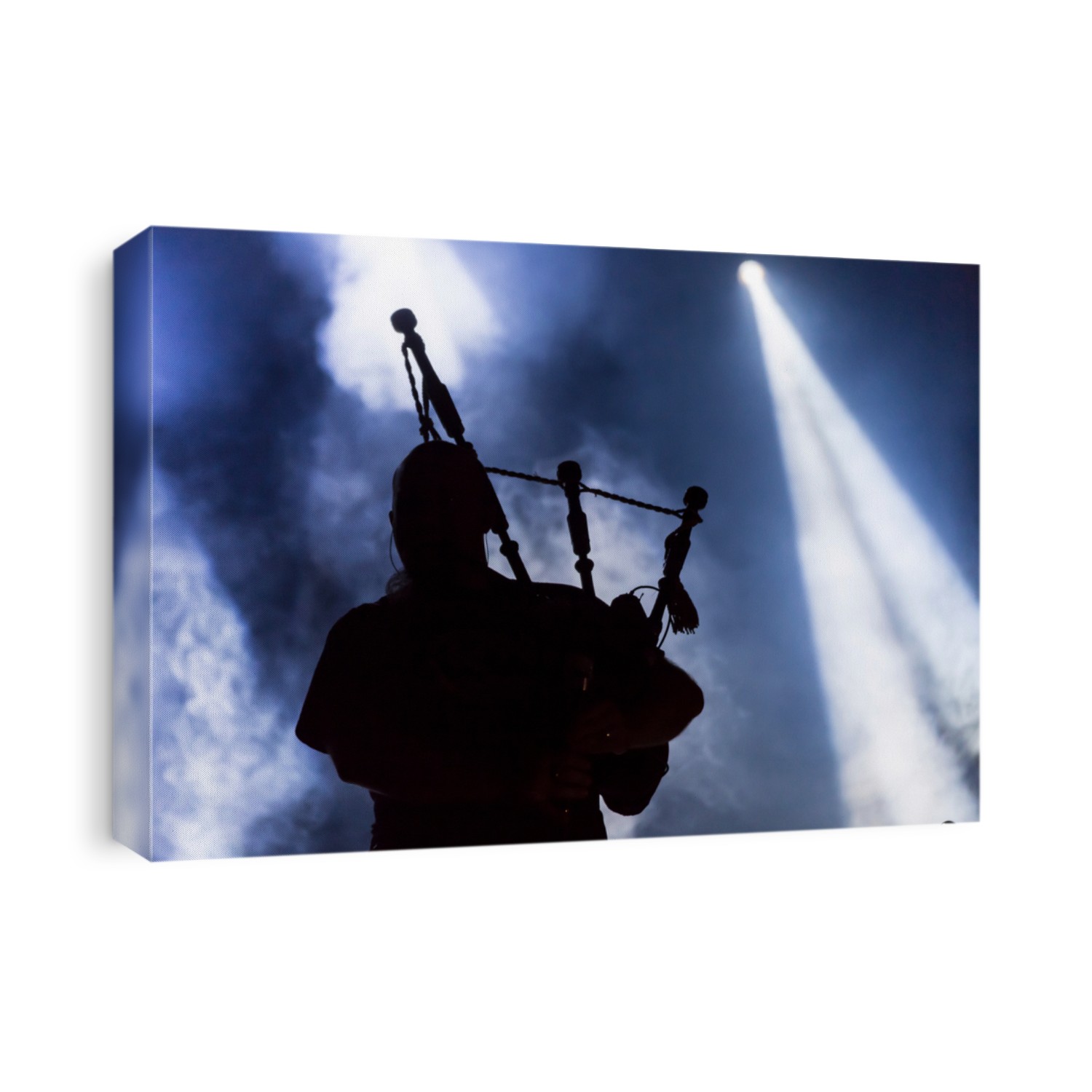 Bagpipe Silhouette concert