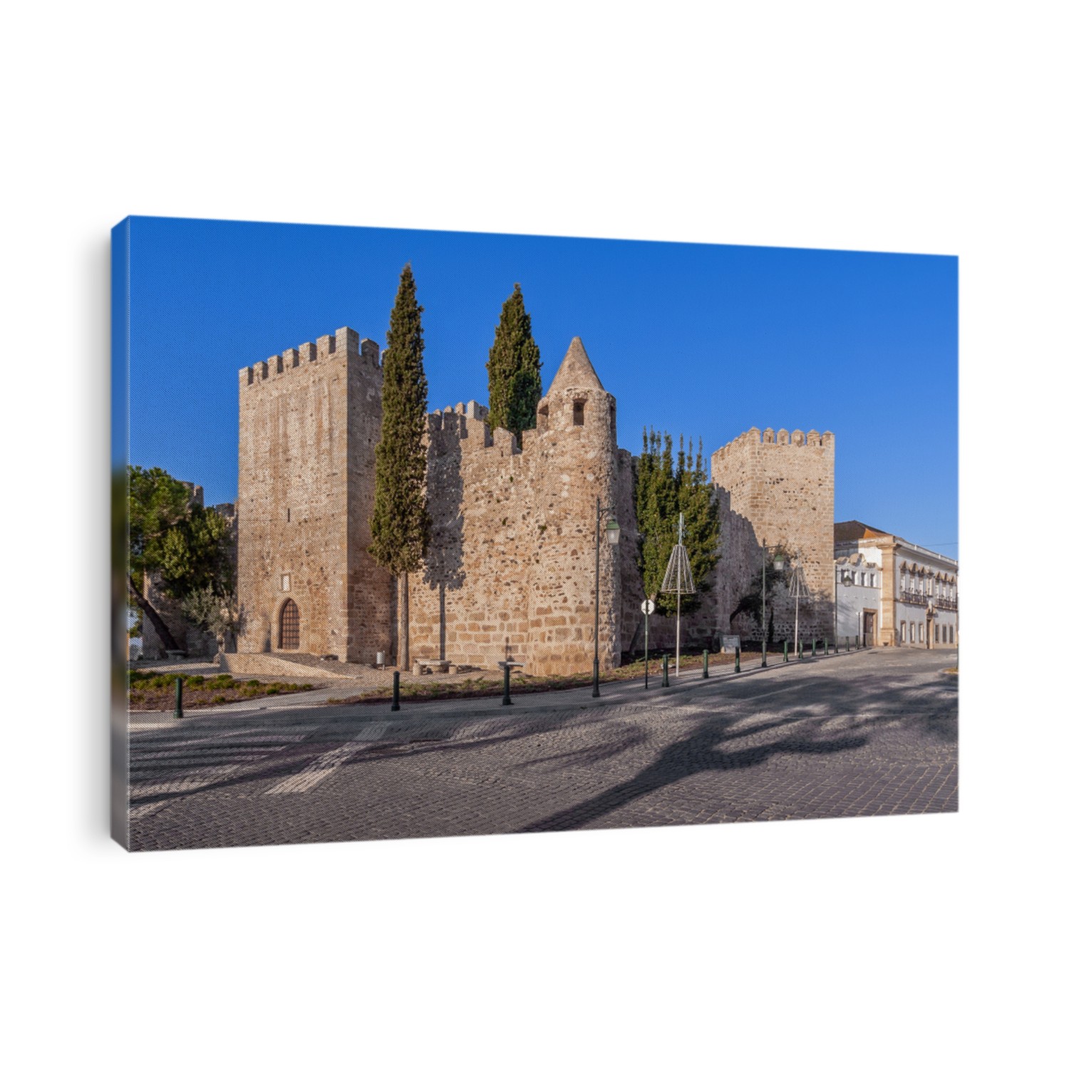 Medieval Castelo de Alter do Chao Castle. Alto Alentejo, Portugal