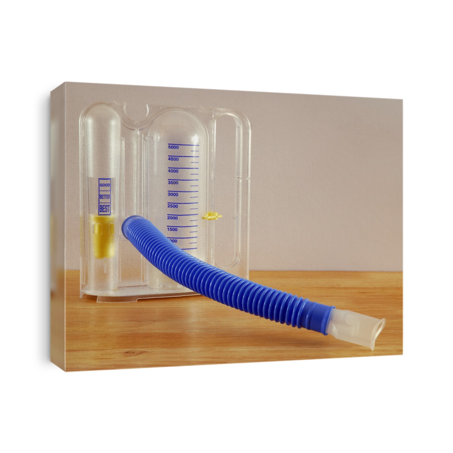 Incentive Spirometer, Used To Encourage Deep Breathing After Major